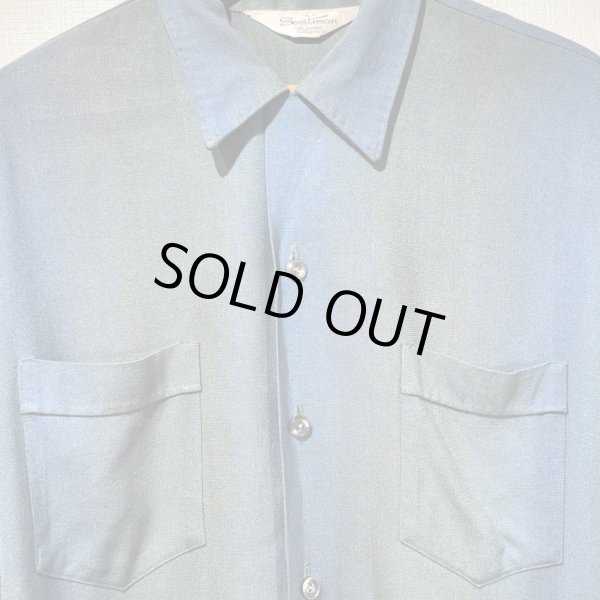 画像10: 60s Sportsman OMBRE GRADATION RAYON SHIRT with HAND STITCH (10)