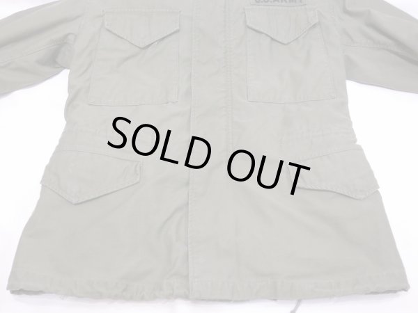 画像6: 60s US ARMY M-65 COTTON SATEEN OG-107 FIELD JACKET 1ST TYPE with CAPTAIN PATCH (6)