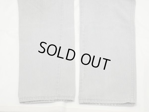 画像10: 80s LANDS'END YARN DYED GRAY DENIM PANTS W38 MADE IN USA (10)