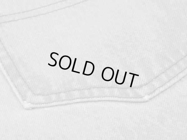 画像13: 80s LANDS'END YARN DYED GRAY DENIM PANTS W38 MADE IN USA (13)