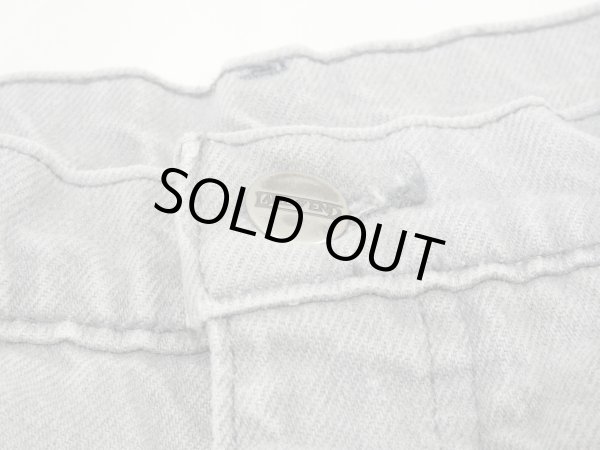 画像5: 80s LANDS'END YARN DYED GRAY DENIM PANTS W38 MADE IN USA (5)