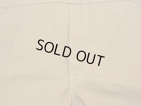 画像8: 70s Carhartt DOUBLE KNEE BROWN DUCK OVERALL DEAD STOCK ONE WASH 42×32 (8)