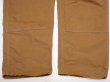 画像10: 70s Carhartt DOUBLE KNEE BROWN DUCK OVERALL DEAD STOCK ONE WASH 42×32 (10)
