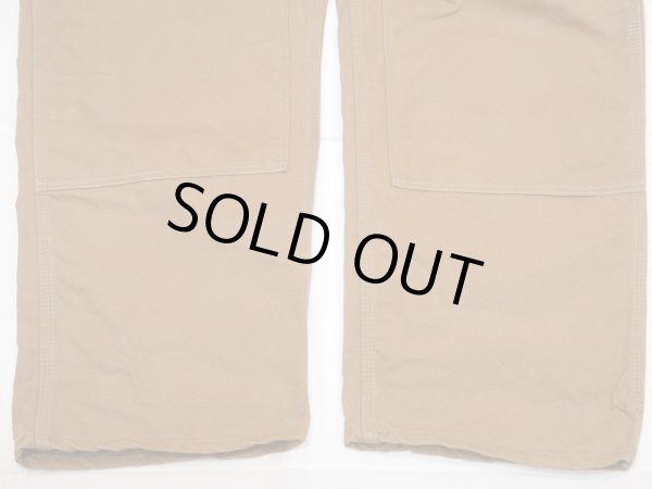 画像10: 70s Carhartt DOUBLE KNEE BROWN DUCK OVERALL DEAD STOCK ONE WASH 42×32 (10)