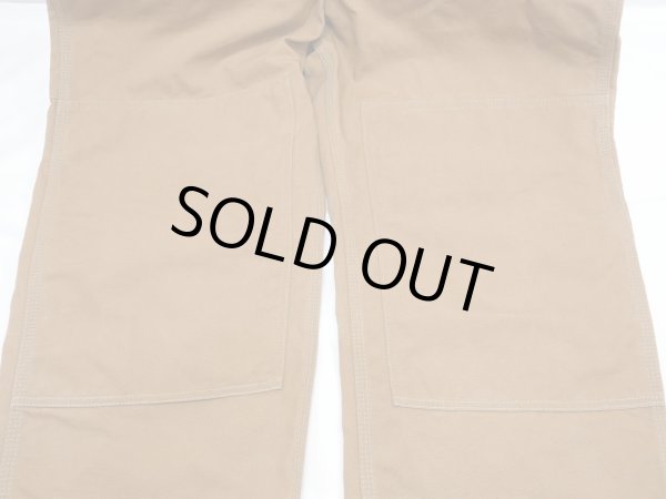 画像9: 70s Carhartt DOUBLE KNEE BROWN DUCK OVERALL DEAD STOCK ONE WASH 42×32 (9)