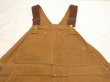 画像4: 70s Carhartt DOUBLE KNEE BROWN DUCK OVERALL DEAD STOCK ONE WASH 42×32 (4)