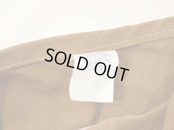 画像12: 70s Carhartt DOUBLE KNEE BROWN DUCK OVERALL DEAD STOCK ONE WASH 42×32 (12)