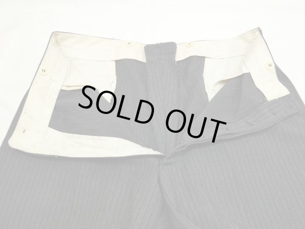 画像7: 30s UNKNOWN HBT WOOL WORK TROUSERS PANTS SLACKS (7)