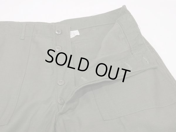 画像5: 70s '75 US ARMY OG-107 UTILITY BAKER PANTS DEAD STOCK (5)