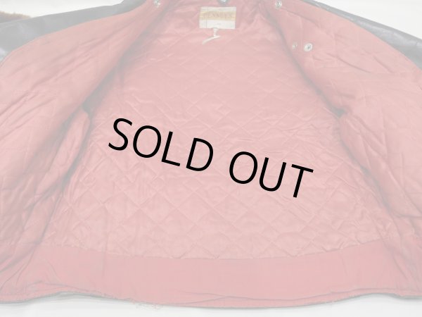 画像12: 50s PENNEY'S HORSE HIDE DOUBLE (W) RIDERS JACKET (12)