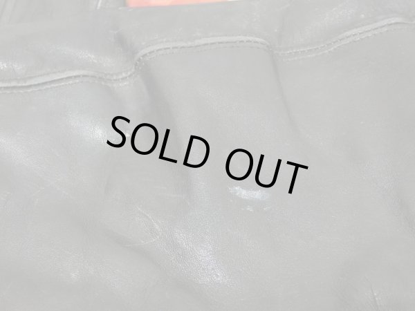 画像11: 50s PENNEY'S HORSE HIDE DOUBLE (W) RIDERS JACKET (11)