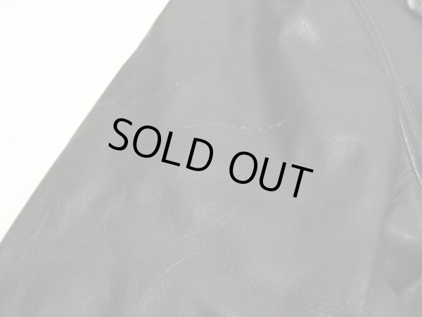 画像10: 50s PENNEY'S HORSE HIDE DOUBLE (W) RIDERS JACKET (10)