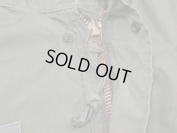 画像4: 70s US ARMY M-65 FISHTAIL PARKA with QUILTING LINER SMALL  (4)