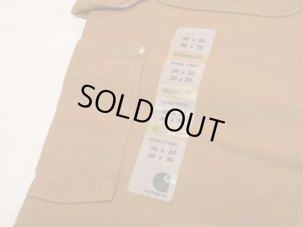 画像12: DEAD STOCK 10s Carhartt DOUBLE KNEE BROWN DUCK PAINTER WORK PANTS MADE IN USA (12)