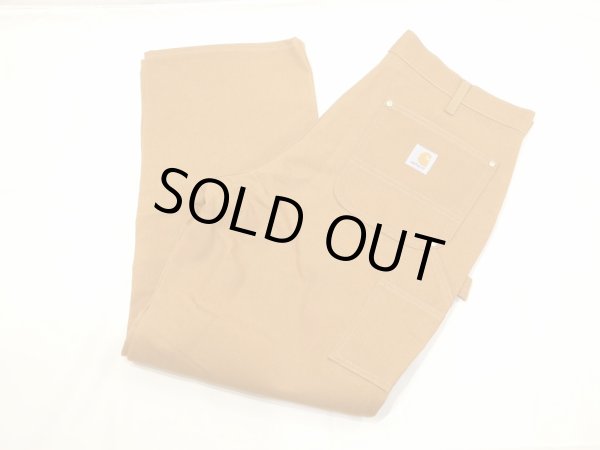 画像3: DEAD STOCK 10s Carhartt DOUBLE KNEE BROWN DUCK PAINTER WORK PANTS MADE IN USA (3)
