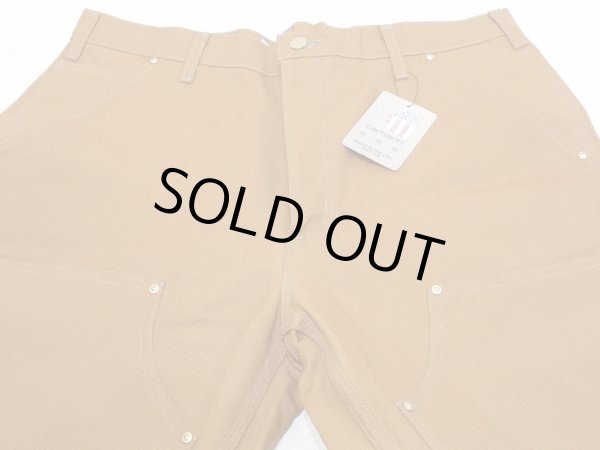 画像4: DEAD STOCK 10s Carhartt DOUBLE KNEE BROWN DUCK PAINTER WORK PANTS MADE IN USA (4)