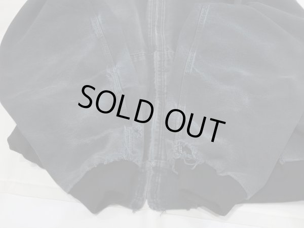 画像8: 90s Carhartt BLACK DUCK ACTIVE JACKET with STENCIL (8)