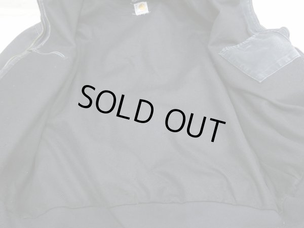 画像9: 90s Carhartt BLACK DUCK ACTIVE JACKET with STENCIL (9)