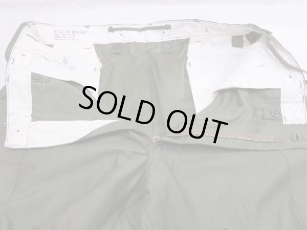 画像6: DEAD STOCK 50s US ARMY M-51 FIELD TROUSERS CARGO PANTS X-LARGE-REGULAR (6)