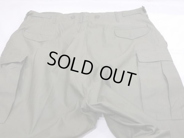 画像13: DEAD STOCK 50s US ARMY M-51 FIELD TROUSERS CARGO PANTS X-LARGE-REGULAR (13)