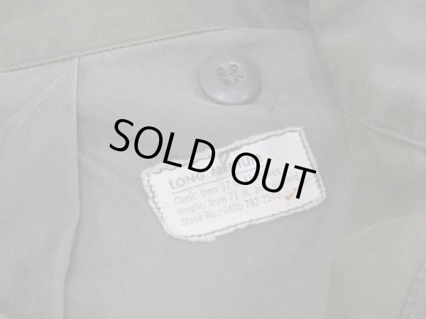 画像5: 60s US ARMY M-65 COTTON SATEEN OG-107 FIELD JACKET 1ST TYPE with AIRBORNE PATCH (5)