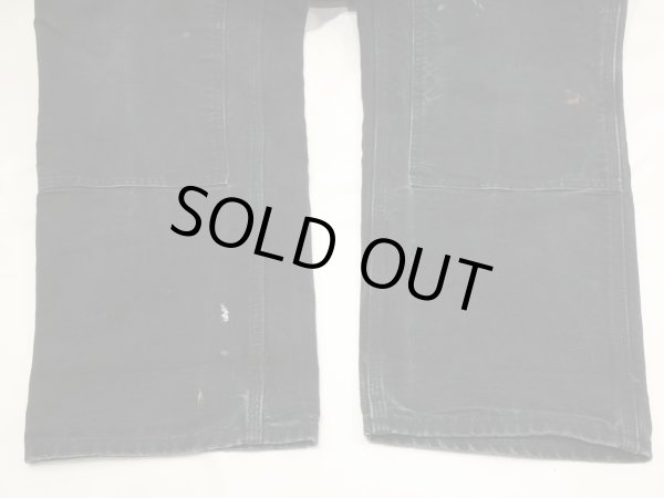 画像7: 10s Carhartt DOUBLE KNEE BLACK DUCK PAINTER WORK PANTS MADE IN USA (7)