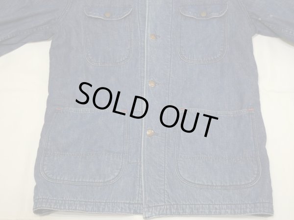 画像5: 50s PENNEY'S BIG MAC DENIM CHORE JACKET COVERALL with BLANKET LINER (5)