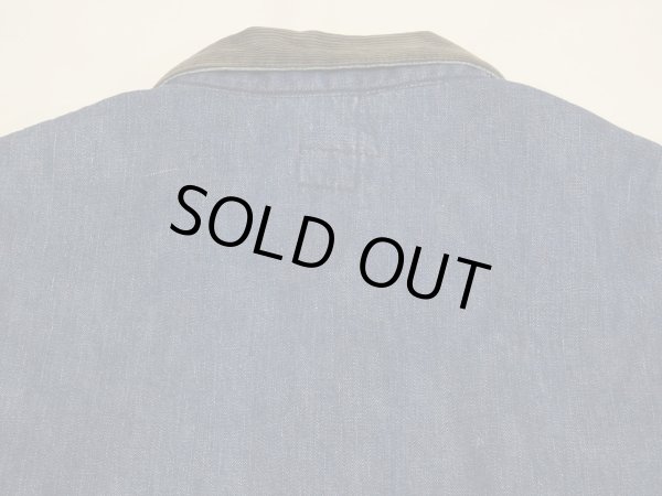 画像13: 50s PENNEY'S BIG MAC DENIM CHORE JACKET COVERALL with BLANKET LINER (13)