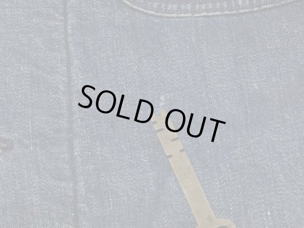 画像7: 50s PENNEY'S BIG MAC DENIM CHORE JACKET COVERALL with BLANKET LINER (7)