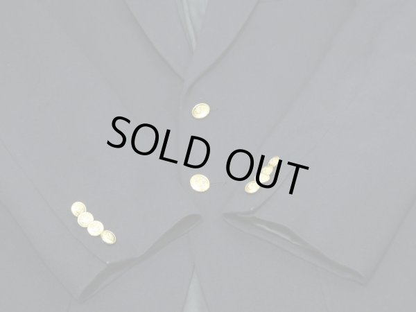 画像6: 80s Nordstrom Chaps by Ralph Lauren NAVY WOOL BLAZER (6)