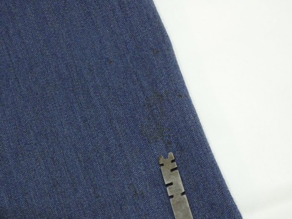 画像12: 50s UNKNOWN TWO TUCK WOOL GABARDINE SLACKS PANTS (12)