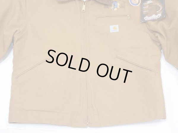 画像8: DEAD STOCK 00s Carhartt BROWN DUCK DETROIT JACKET MADE IN THE USA (8)