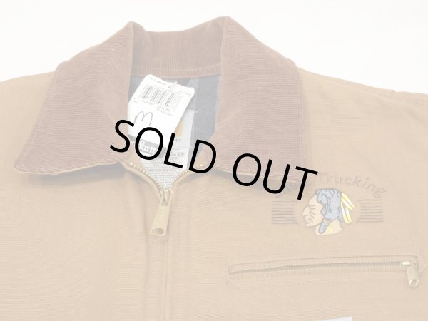 画像5: DEAD STOCK 00s Carhartt BROWN DUCK DETROIT JACKET MADE IN THE USA (5)
