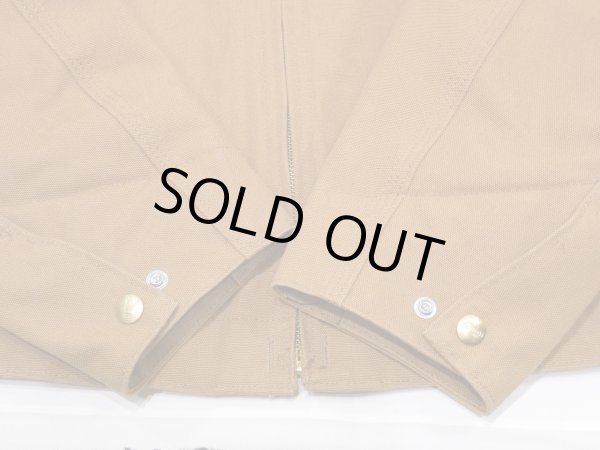 画像9: DEAD STOCK 00s Carhartt BROWN DUCK DETROIT JACKET MADE IN THE USA (9)