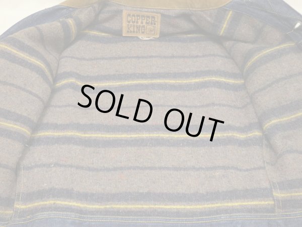 画像10: 60s COPPER KING DENIM JAKET with BLANKET LINER (10)