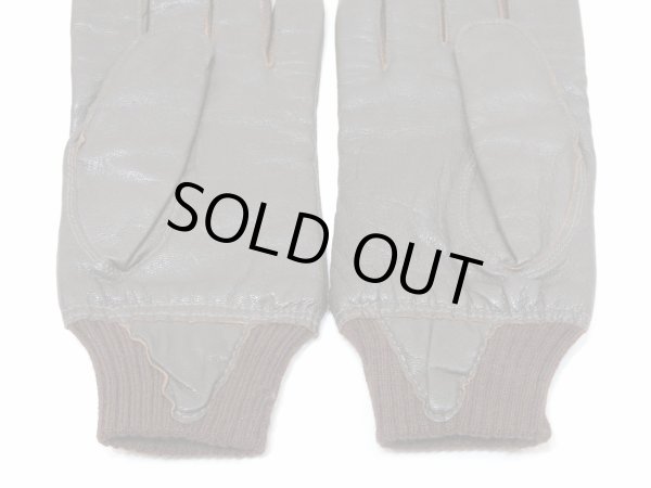 画像6: 30s 40s ARMY AIR FORCE AAF TYPE A-10 PILOT LEATHER GLOVE (6)