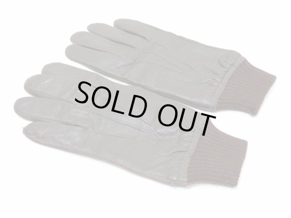 画像4: 30s 40s ARMY AIR FORCE AAF TYPE A-10 PILOT LEATHER GLOVE (4)