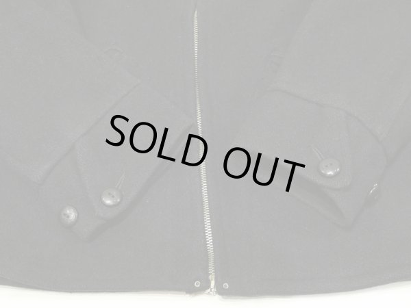 画像7: 30s UNKNOWN GROMMET ZIPPER WOOL SPORTS JACKET (7)