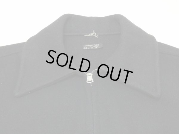 画像4: 30s UNKNOWN GROMMET ZIPPER WOOL SPORTS JACKET (4)