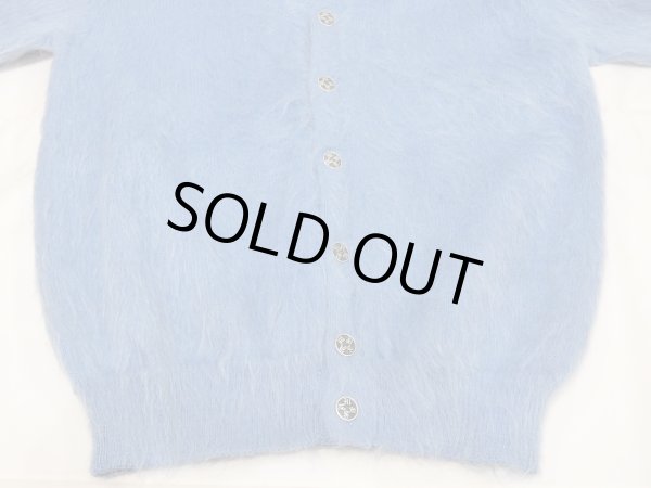 画像4: 60s UNKNOWN SHAGGY MOHAIR CARDIGAN FIT LIKE A LARGE (4)