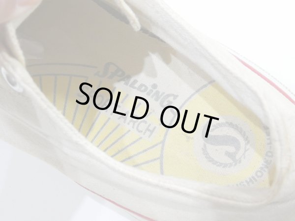 画像11: 50s 60s SPALDING CANVAS SNEAKER MADE IN USA (11)