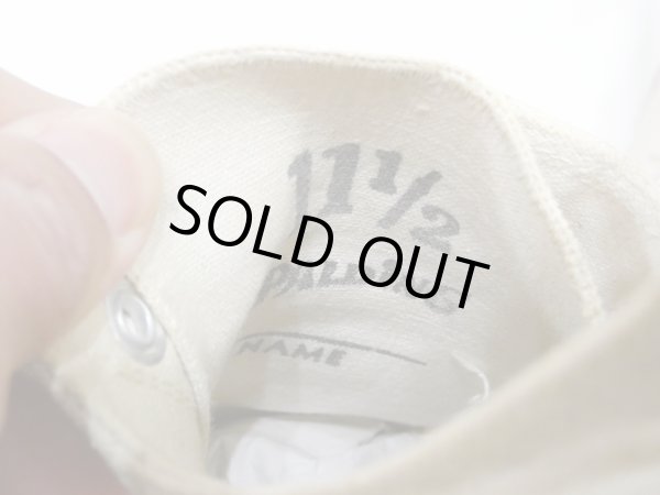 画像12: 50s 60s SPALDING CANVAS SNEAKER MADE IN USA (12)