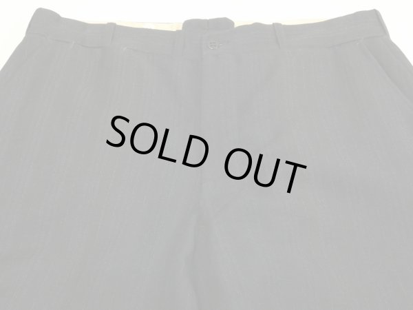 画像4: 30s UNKNOWN LATTICE WOOL TROUSERS PANTS SLACKS with NRA CODE (4)