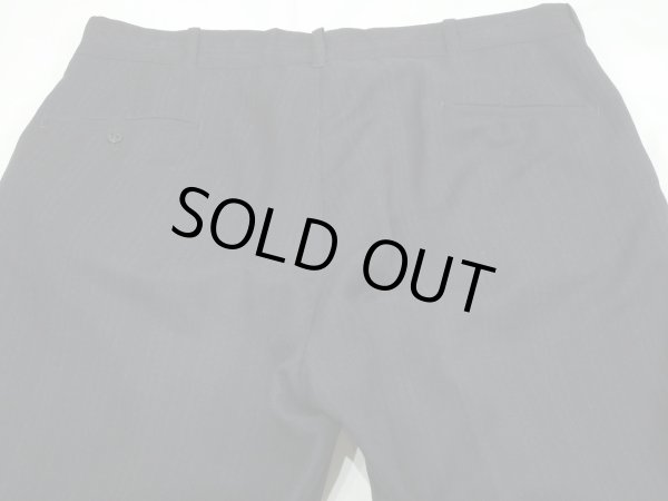 画像10: 30s UNKNOWN LATTICE WOOL TROUSERS PANTS SLACKS with NRA CODE (10)