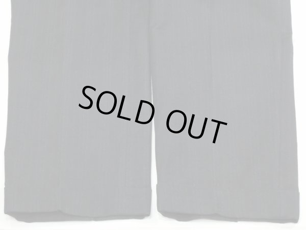 画像9: 30s UNKNOWN LATTICE WOOL TROUSERS PANTS SLACKS with NRA CODE (9)