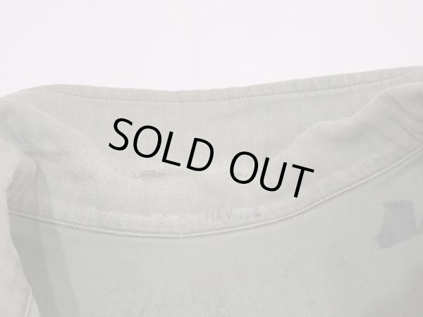 画像5: 40s US ARMY M-41（M-42) TWO-TONE HBT HERRINGBONE TWILL UTILITY JACKET 1st TYPE (5)