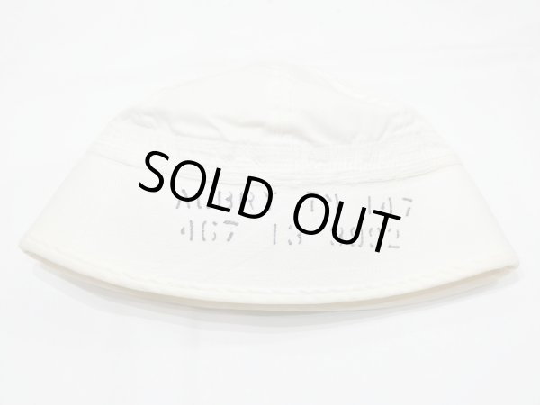 画像6: 70s US NAVY USN SAILOR DIXIE HAT with STENCIL (6)