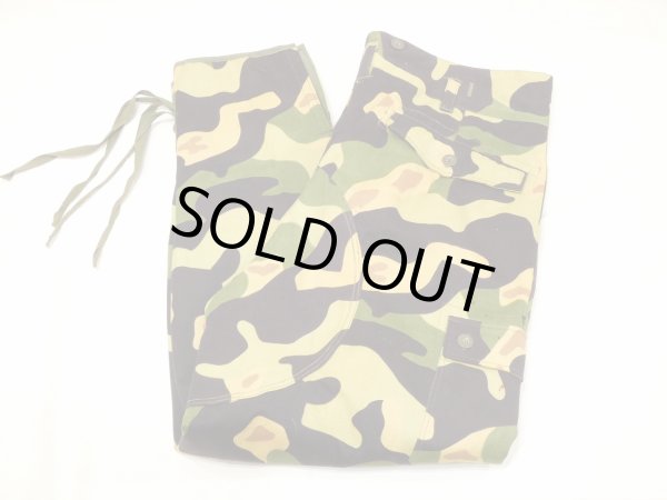 画像3: DEAD STOCK 60s CZECHOSLOVAKIA ARMY SARAMANDER CAMO CARGO PANTS   (3)