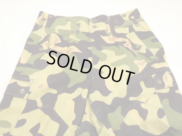 画像4: DEAD STOCK 60s CZECHOSLOVAKIA ARMY SARAMANDER CAMO CARGO PANTS   (4)