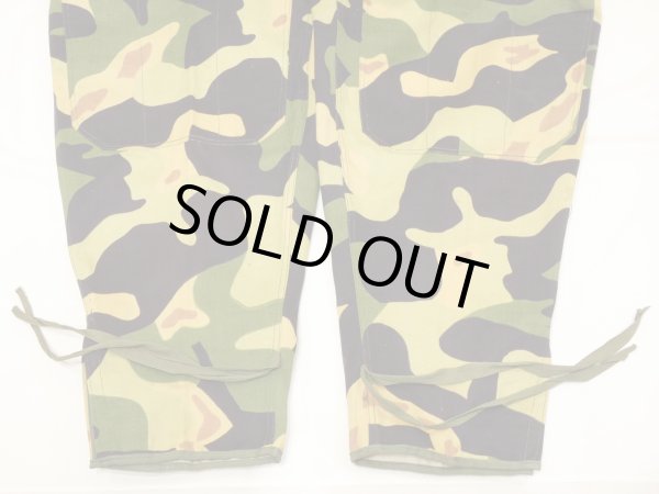 画像9: DEAD STOCK 60s CZECHOSLOVAKIA ARMY SARAMANDER CAMO CARGO PANTS   (9)